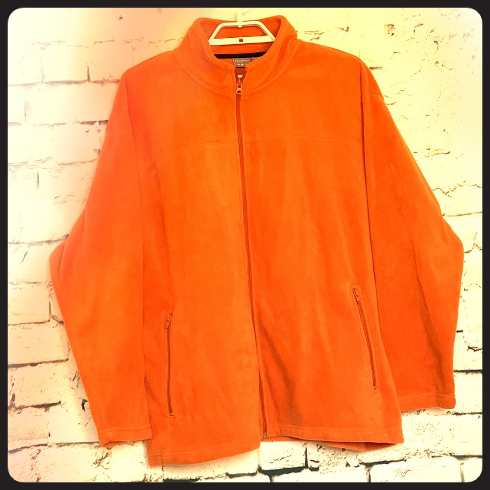 Men’s Orange Fleece PROSPIRIT Athletic Gear XL